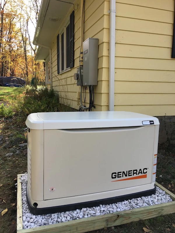 Generac generator installed by HWS